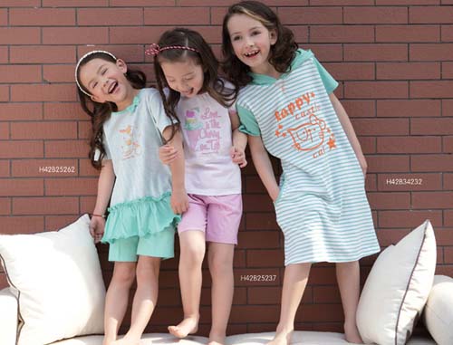 快樂(lè)城堡套裝女童