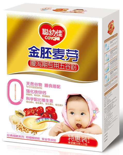 聰幼佳金胚麥芽腹瀉期專用五谷粉