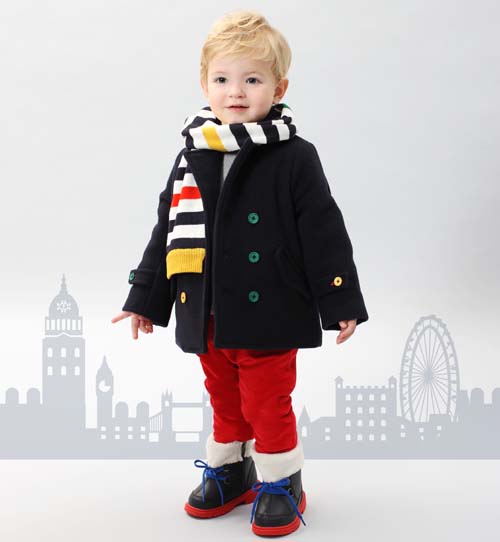 阿卡邦紳士風(fēng)度男童外套