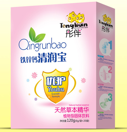 彤伴鐵鋅鈣清潤(rùn)寶盒裝