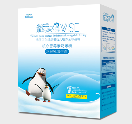 賦媽咪水解乳清蛋白核心營(yíng)養(yǎng)素奶米粉1段