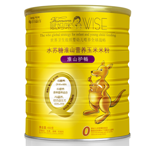 賦媽咪淮山護腸水蘇糖淮山營養(yǎng)玉米米粉0段