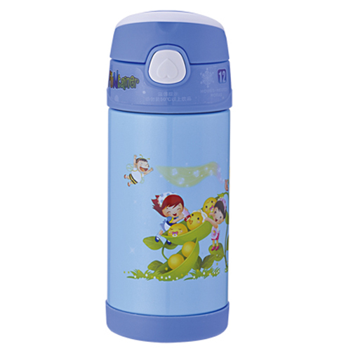 天使貝貝歡樂兒童水杯藍(lán)色