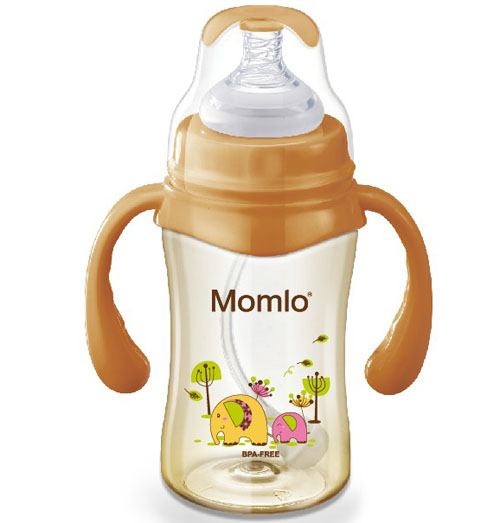 苗苗樂寬口弧形PPS奶瓶240ML