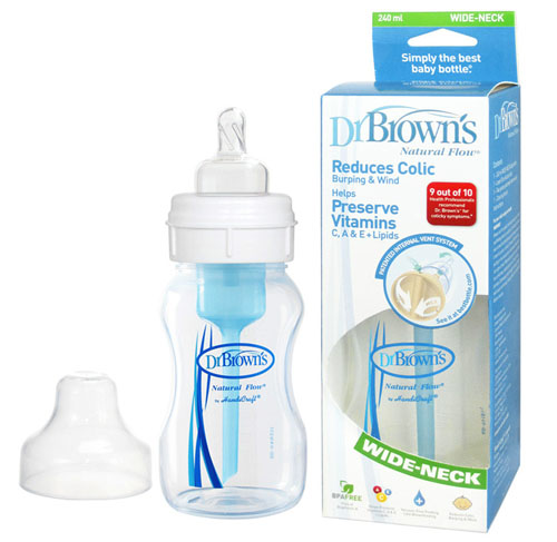 布朗博士8安士寬口PP奶瓶240ml