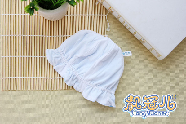 靚冠兒嬰幼兒純棉六片花邊帽子細(xì)節(jié)描述