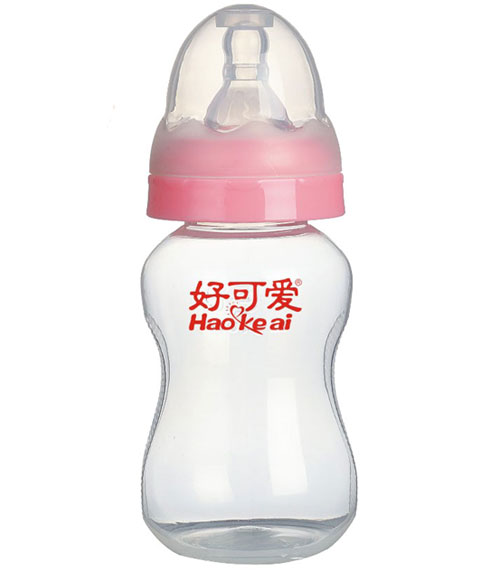 好可愛標口弧形奶瓶180ml