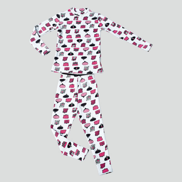 卡通兒童保暖套裝