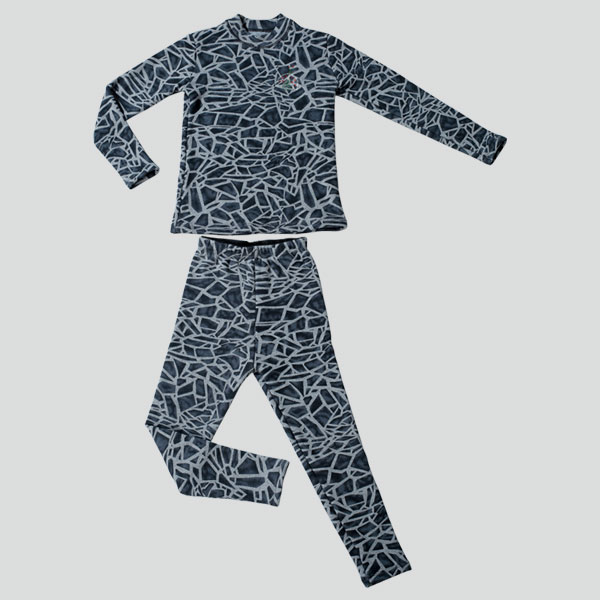 裂紋式兒童保暖套裝