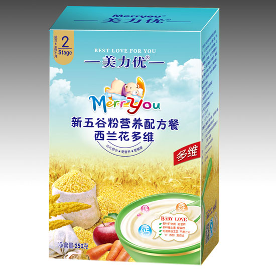 美力優(yōu)西蘭花多維新五谷營(yíng)養(yǎng)配方餐