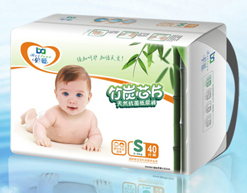 倍愛綿柔極薄竹炭芯片紙尿褲M碼(中包裝)