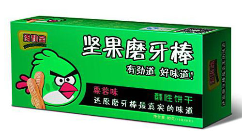 湯和寶堅果磨牙棒栗蓉味