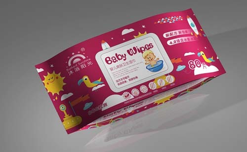 沐浴陽(yáng)光嬰兒爽膚衛(wèi)生濕巾