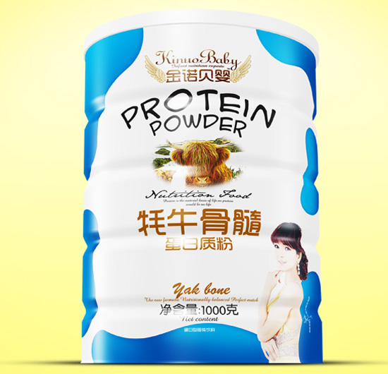 金諾貝嬰耗牛骨髓蛋白質(zhì)粉鐵聽