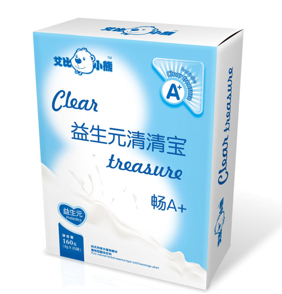 艾比小熊益生元清清寶盒裝