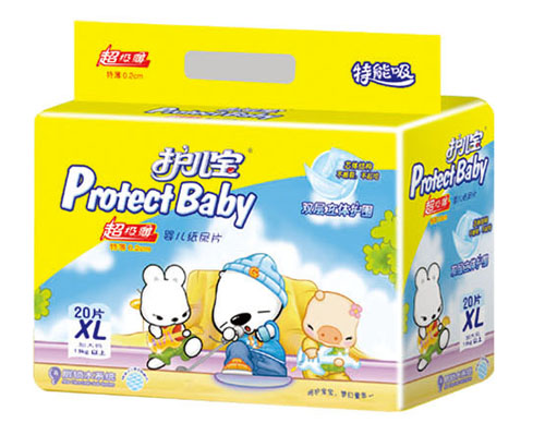護兒寶超級薄嬰兒紙尿片XL碼20片