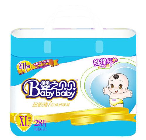 嬰之貝貝超極薄尿褲加大號(hào)28片