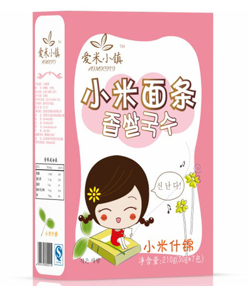 愛米小鎮(zhèn)什錦小米面條