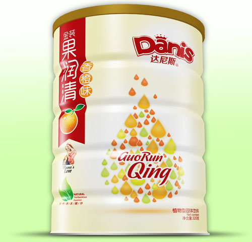 達(dá)尼斯金裝果潤清香橙味