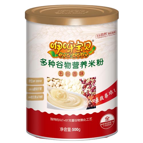 咿呀寶貝多種谷物營養(yǎng)米粉聽裝