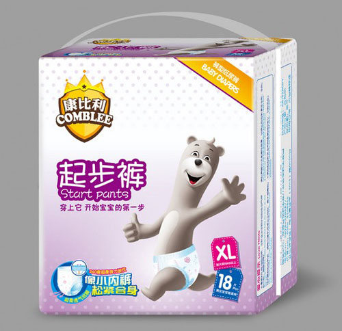 康比利起步褲XL碼18片