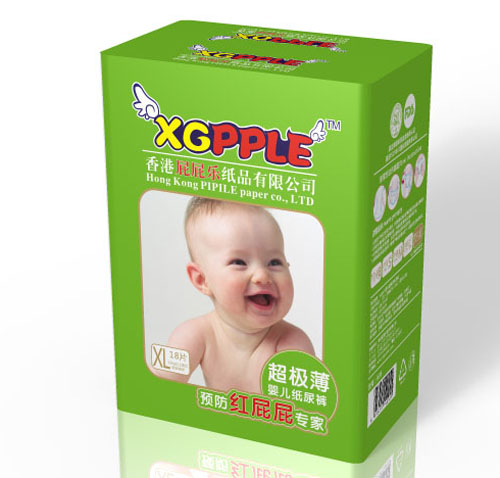 屁屁樂超極薄紙尿褲XL碼18片