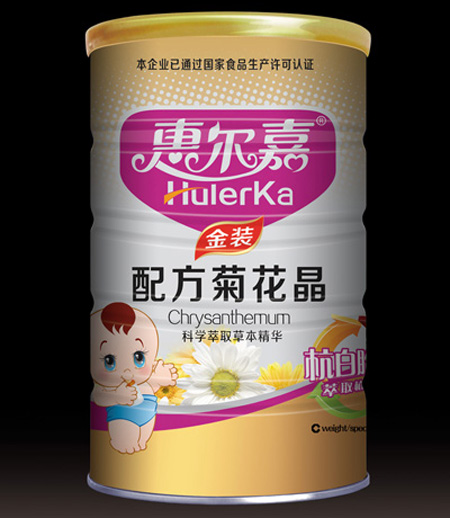 惠爾嘉金裝配方菊花晶3段