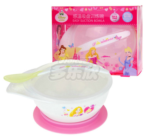 迪士尼寶寶感溫訓(xùn)練吸盤訓(xùn)練碗