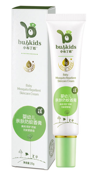 小布丁郎嬰幼兒親膚防蚊香膏