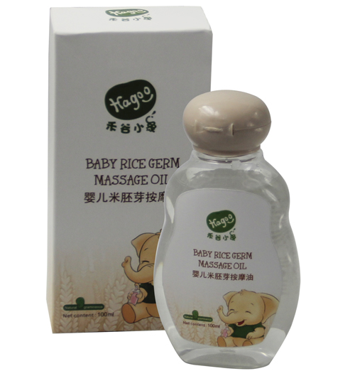 禾谷小象嬰兒米胚芽潤膚按摩油