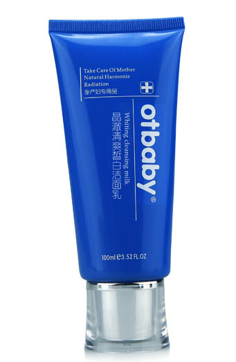 otbaby晶澈清柔晳白潔面乳