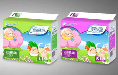 育嬰家園超薄棉柔嬰兒紙尿褲S碼24片