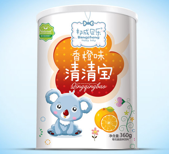 邦成貝樂清清寶紙聽香橙味