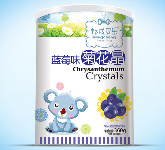 邦成貝樂(lè)菊花晶紙聽(tīng)藍(lán)莓味