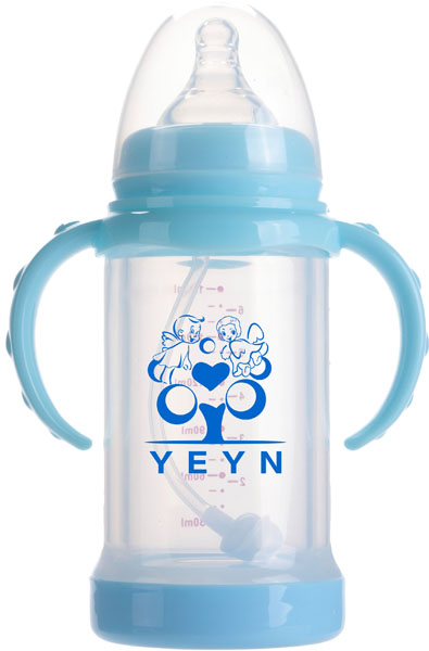 優(yōu)兒優(yōu)女240ml寬口有柄自動(dòng)防爆玻璃奶瓶