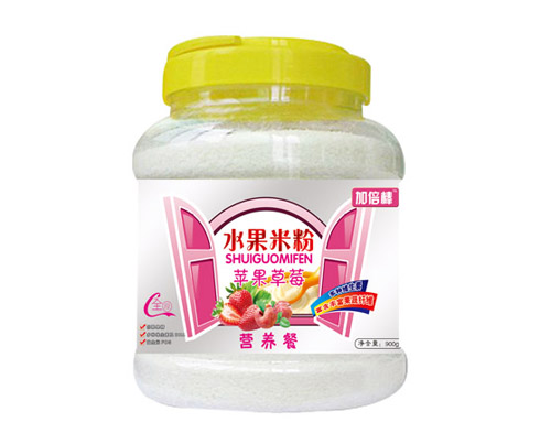 加倍棒蘋(píng)果草莓水果米粉