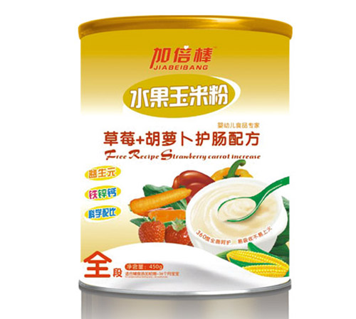 加倍棒草莓胡蘿卜護腸水果玉米粉全段