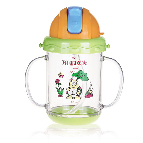 貝樂(lè)嘉小烏龜卡通學(xué)飲杯