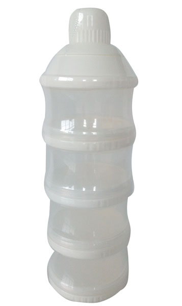 頑皮熊四層簡易奶粉盒