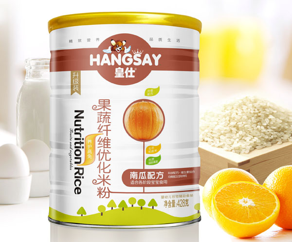 皇仕南瓜配方果蔬纖維優(yōu)化米粉