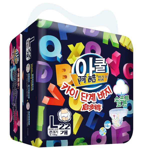 阿酷超級薄嬰兒啟步褲L22片