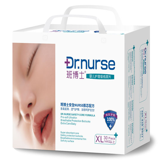 班博士嬰兒護(hù)理級(jí)紙尿片XL碼30片中包