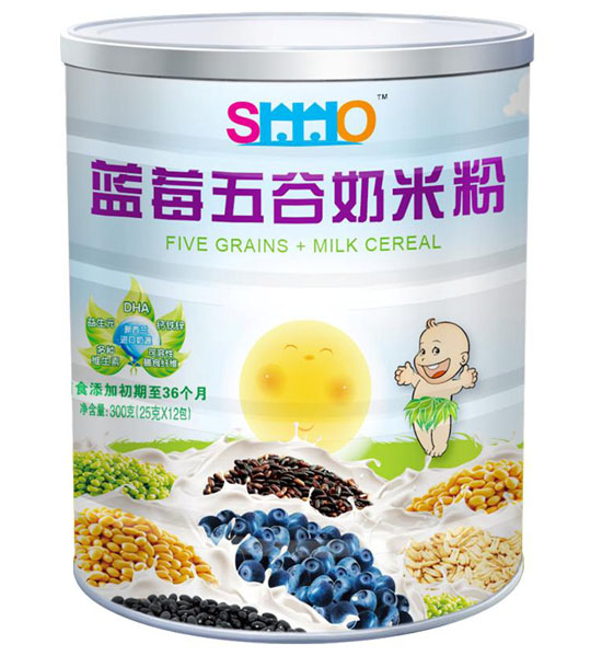 和善衡藍(lán)莓五谷奶米粉