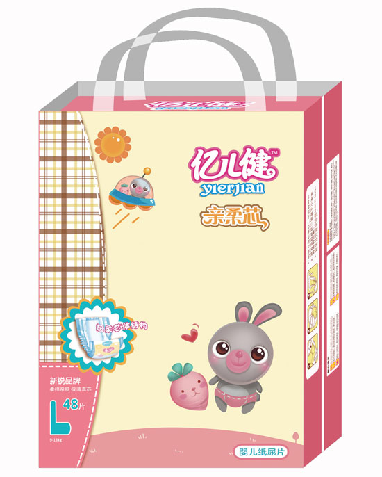 億兒健親柔芯紙尿片L碼