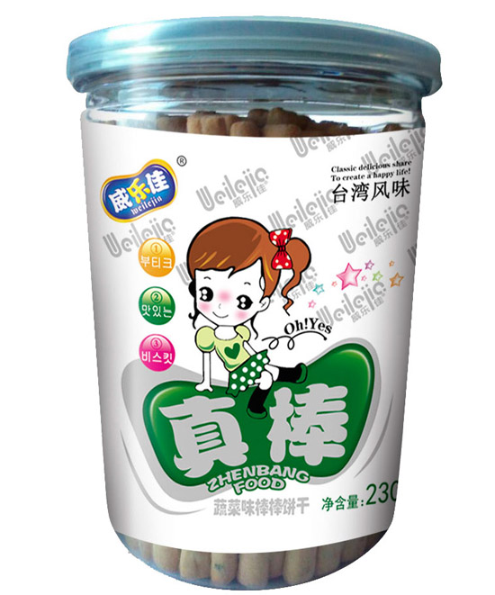 威樂佳蔬菜味棒棒餅干