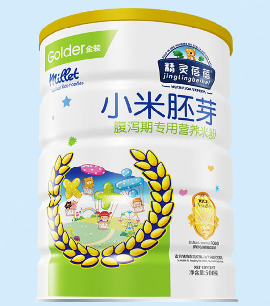 精靈蓓蓓腹瀉期專用小米胚芽營養(yǎng)米粉