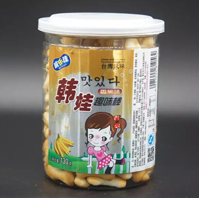 威樂(lè)佳韓娃香蕉味趣味棒