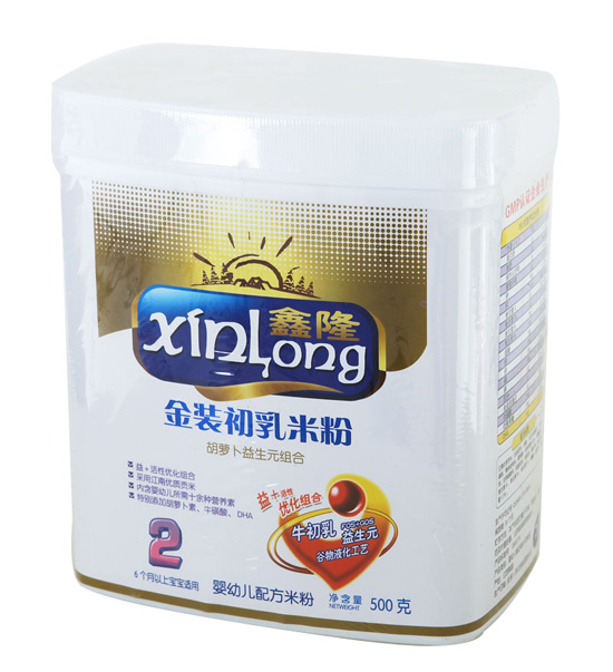 鑫隆金裝初乳米粉2段