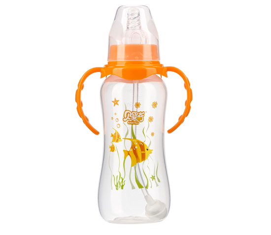 貝嬰奇240ml標(biāo)口弧形pp奶瓶