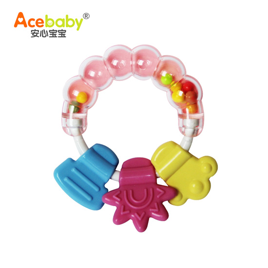 安心寶寶多彩響鈴牙膠